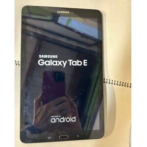 Samsung Galaxy Tab E SM-T560 16GB, Wi-Fi, 9.6in - Black